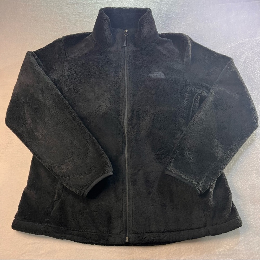 The North Face Black Fleece Zip-Up Jacket